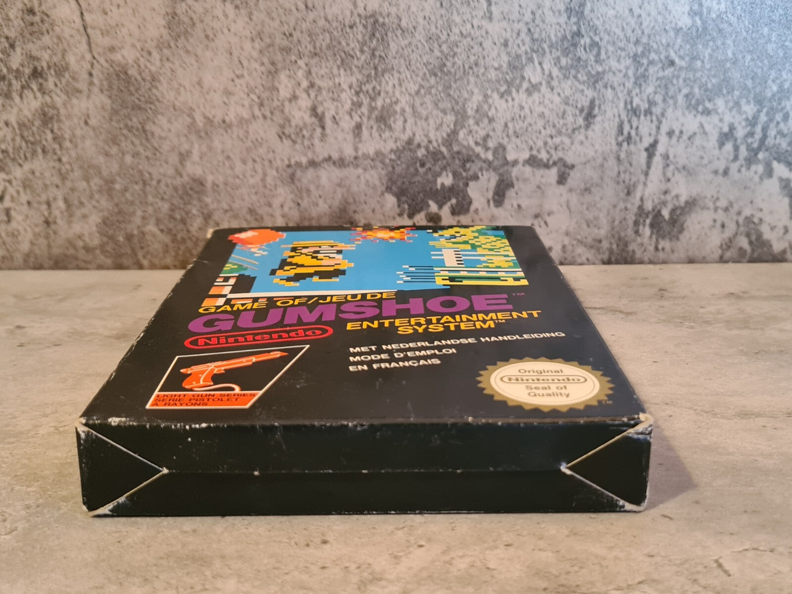 Nintendo NES Gumshoe mit OVP und Anleitung FRA