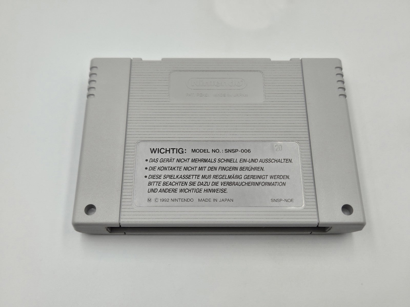 SNES Super Nintendo Spiel Parodius mit OVP und Anleitung NOE