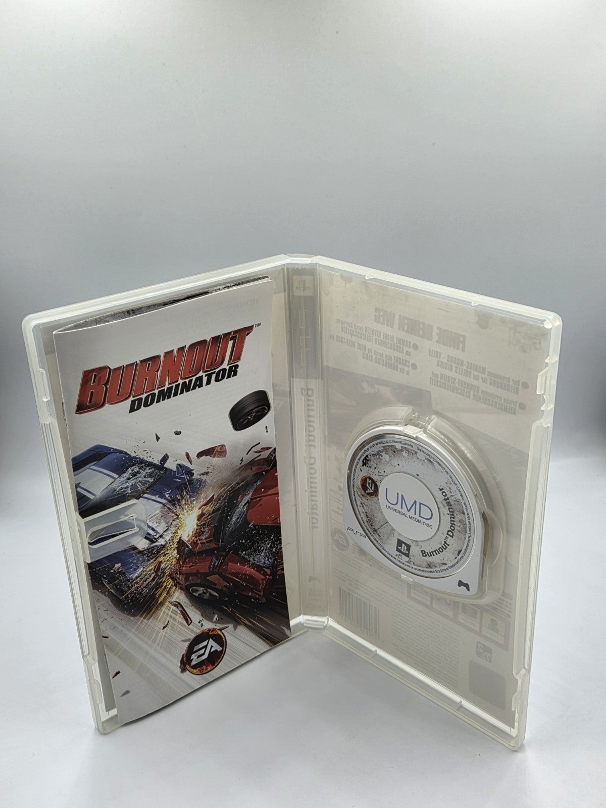 Sony PSP Spiel Burnout Dominator mit OVP und Anleitung Deutsch