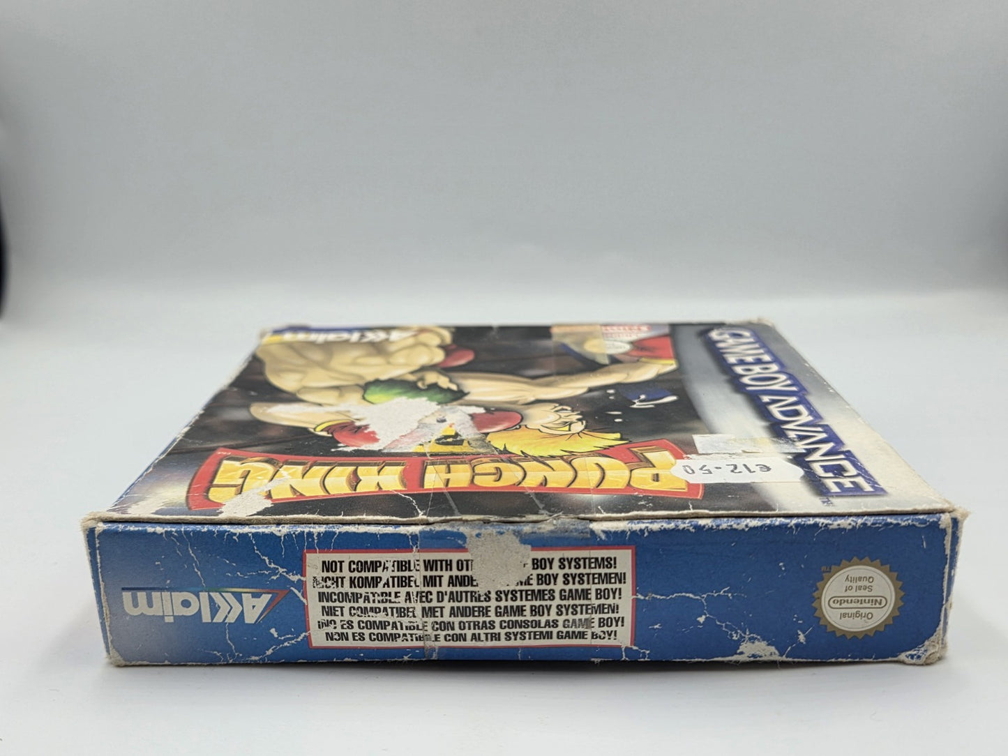 Nintendo Game Boy Advance Punch King FAH Leer OVP Empty Box 
