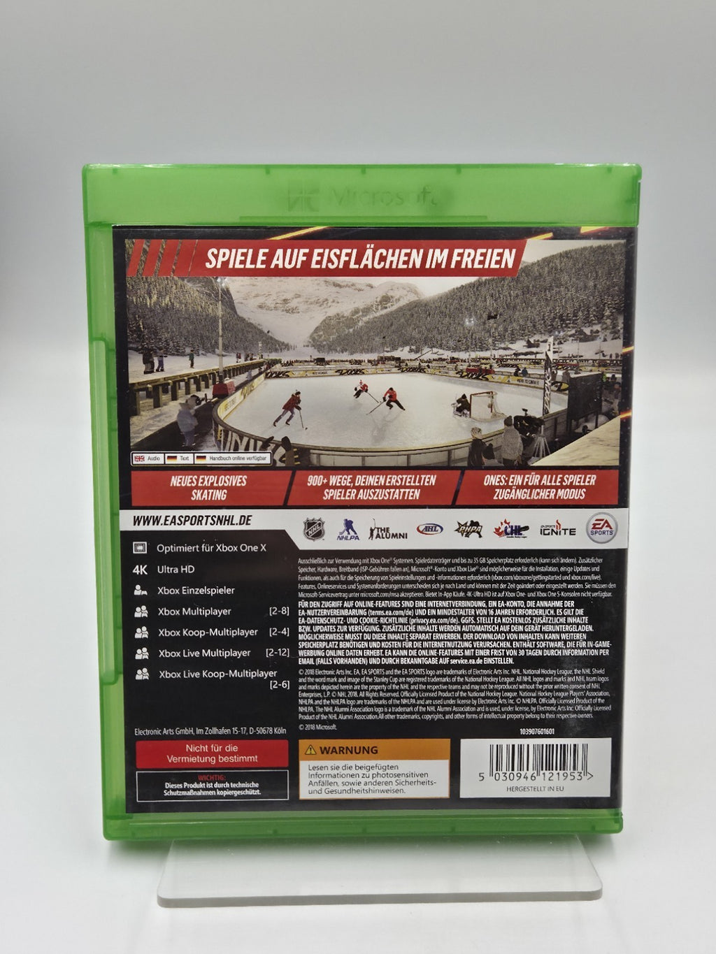 XBOXOne Spiel NHL 19 mit OVP und Anleitung Deutsch