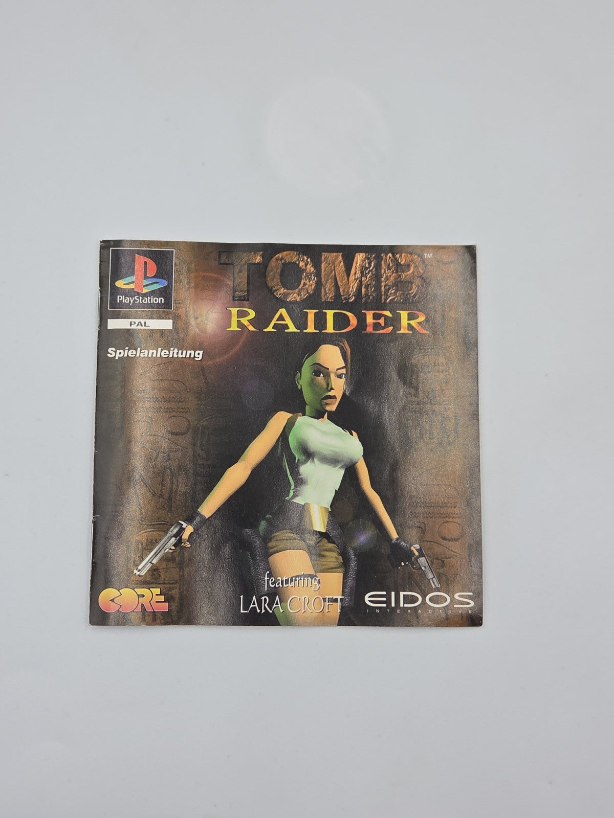 PS1 Playstation 1 Spiel Tomb Raider mit OVP und Anleitung Deutsch Big Box