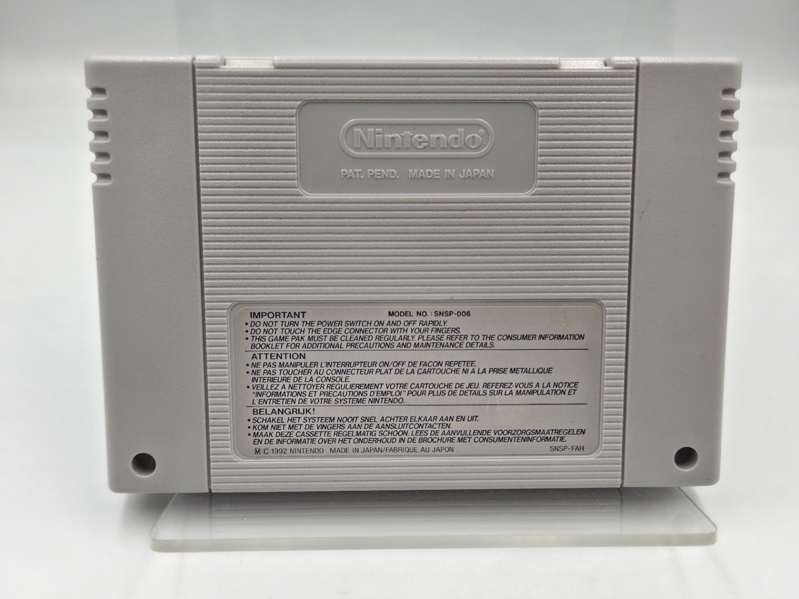 Super Nintendo Donkey Kong Country 2 Diddy's Kong Quest Modul FAH