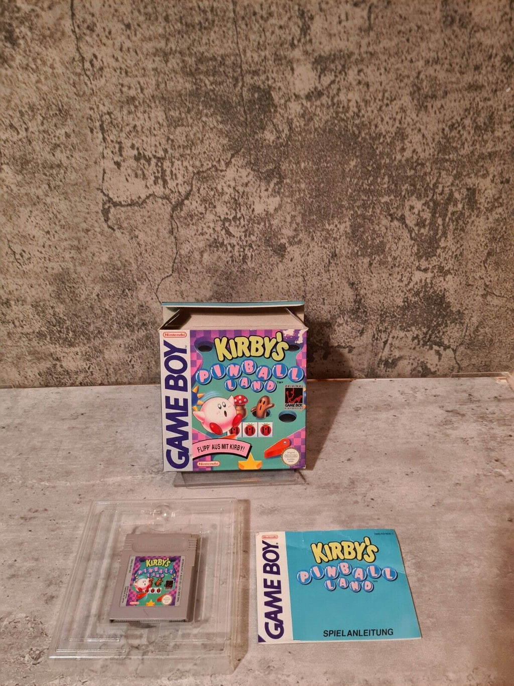 Nintendo Game Boy Classic Kirby's Pinball Land mit OVP und Anleitung NOE - T-Retro-Games 