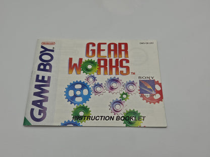 Nintendo Game Boy Classic Spiel Gear Works mit OVP und Anleitung UKV