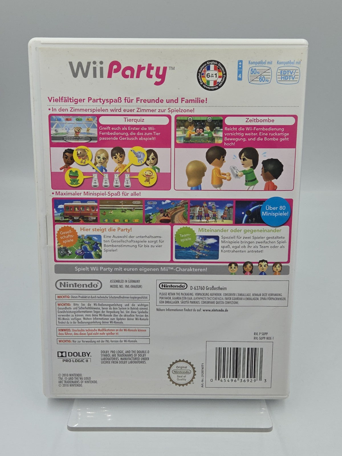 Nintendo Wii Spiel Wii Party mit OVP und Anleitung NOE