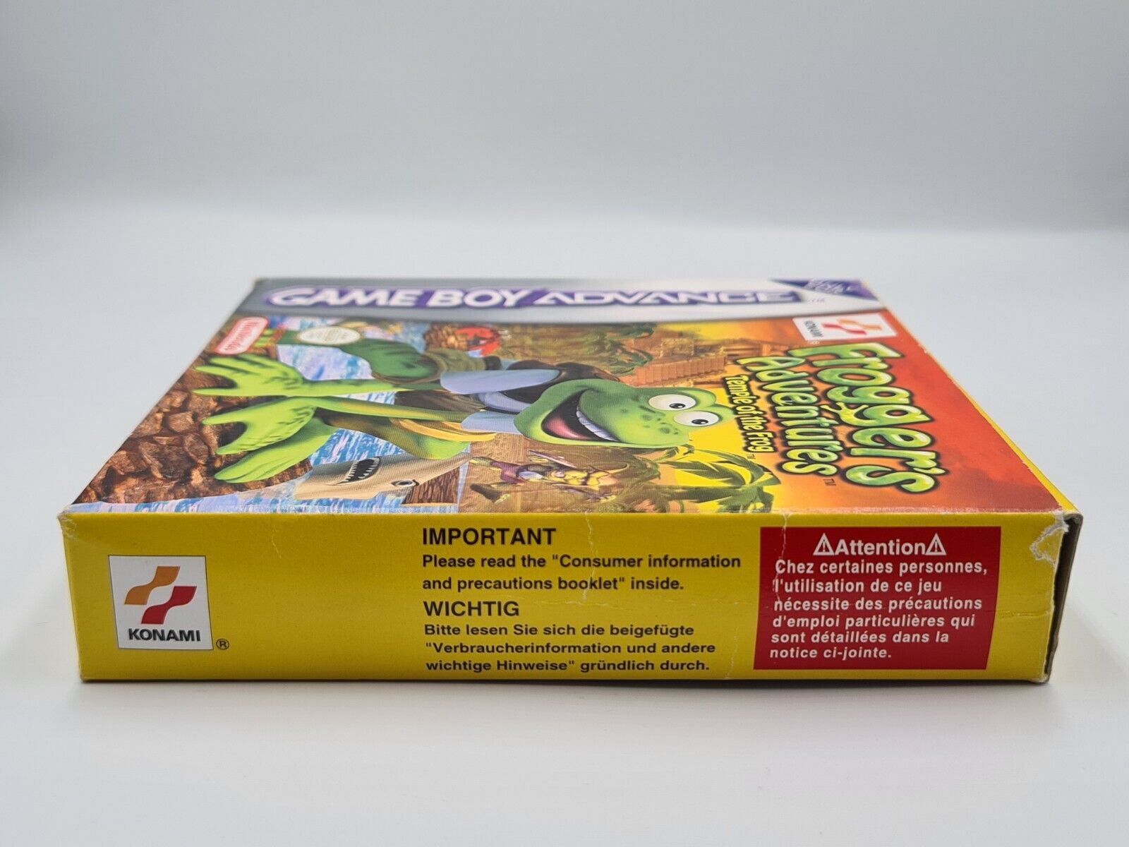 Game Boy Advance Frogger's Adventures Temple of The Frog mit OVP + Anleitung EUR - T-Retro-Games 