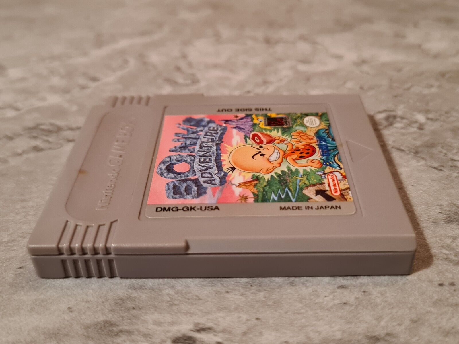 Nintendo Game Boy Classic Spiel Bonk's Adventure Modul USA - T-Retro-Games 