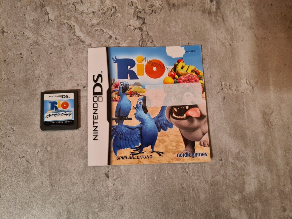 Nintendo DS Rio mit OVP und Anleitung GER - T-Retro-Games 