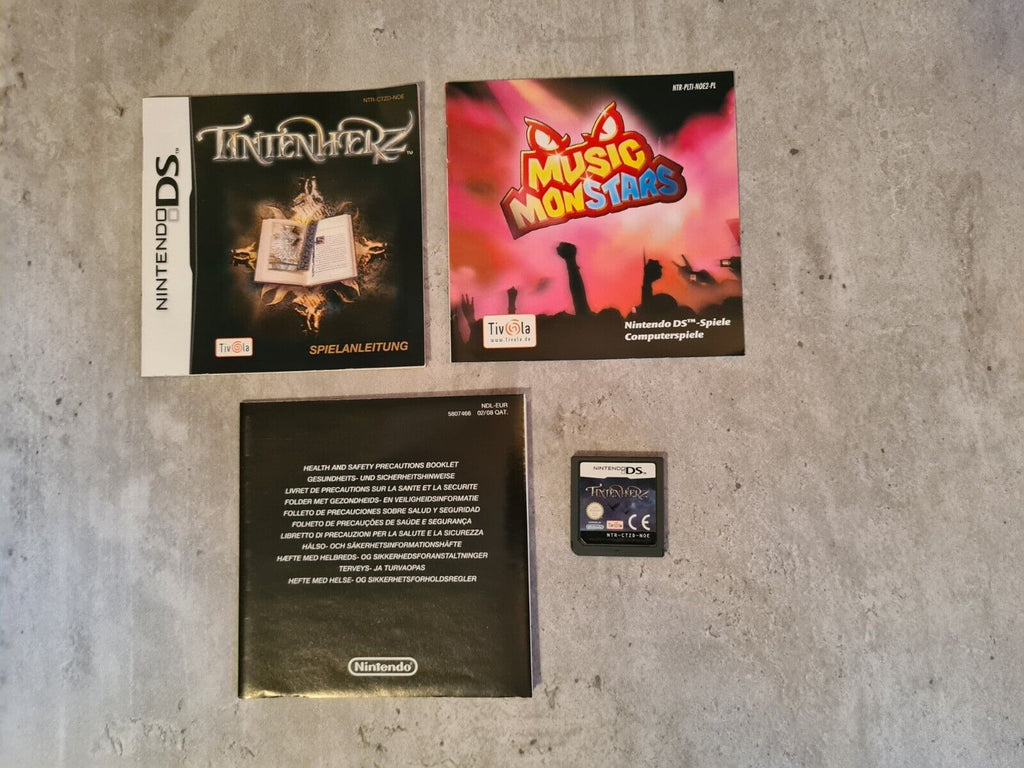 Nintendo DS Tintenherz mit OVP und Anleitung NOE - T-Retro-Games 