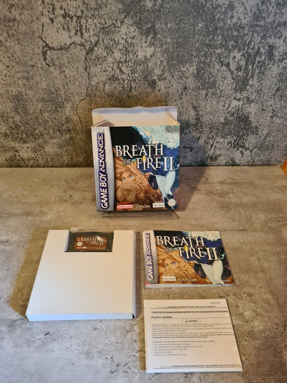 Nintendo Gameboy Advance Breath of Fire II mit OVP und Anleitung EUR - T-Retro-Games 