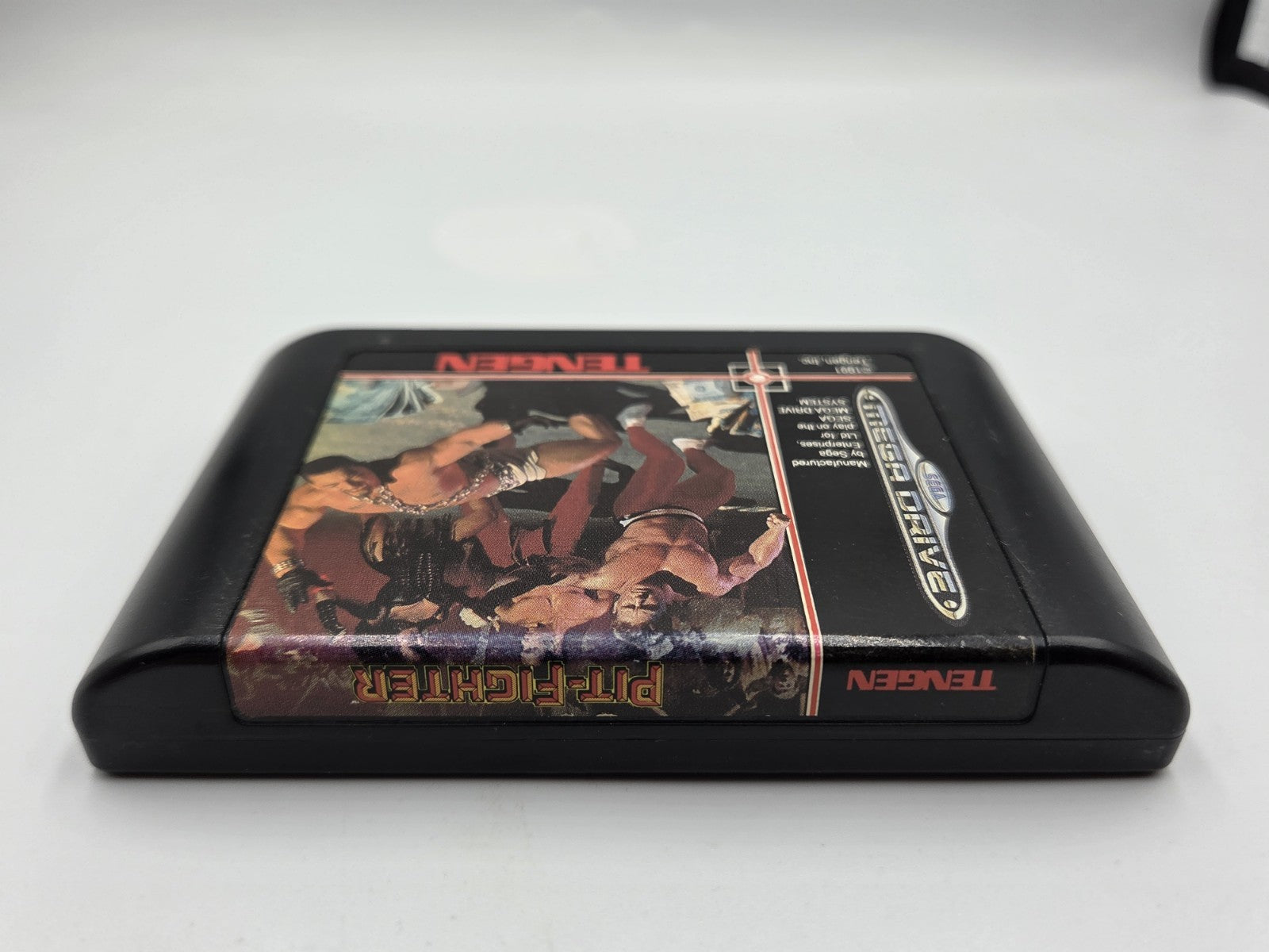 Sega Mega Drive Spiel Pit-Fighter mit OVP und Anleitung Multilingual 