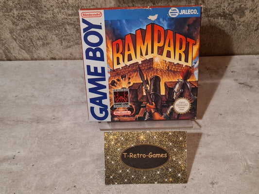 Nintendo Game Boy Classic Spiel Rampart mit OVP und Anleitung NOE/FRG - T-Retro-Games 