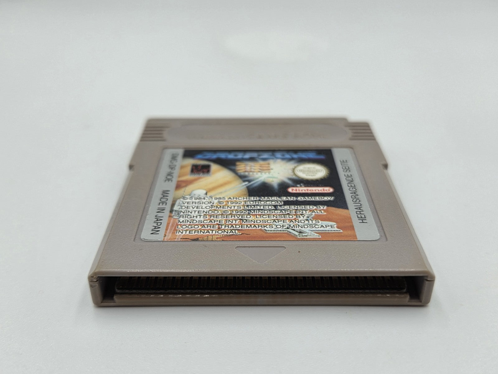Nintendo Game Boy Classic Spiel Dropzone Modul NOE