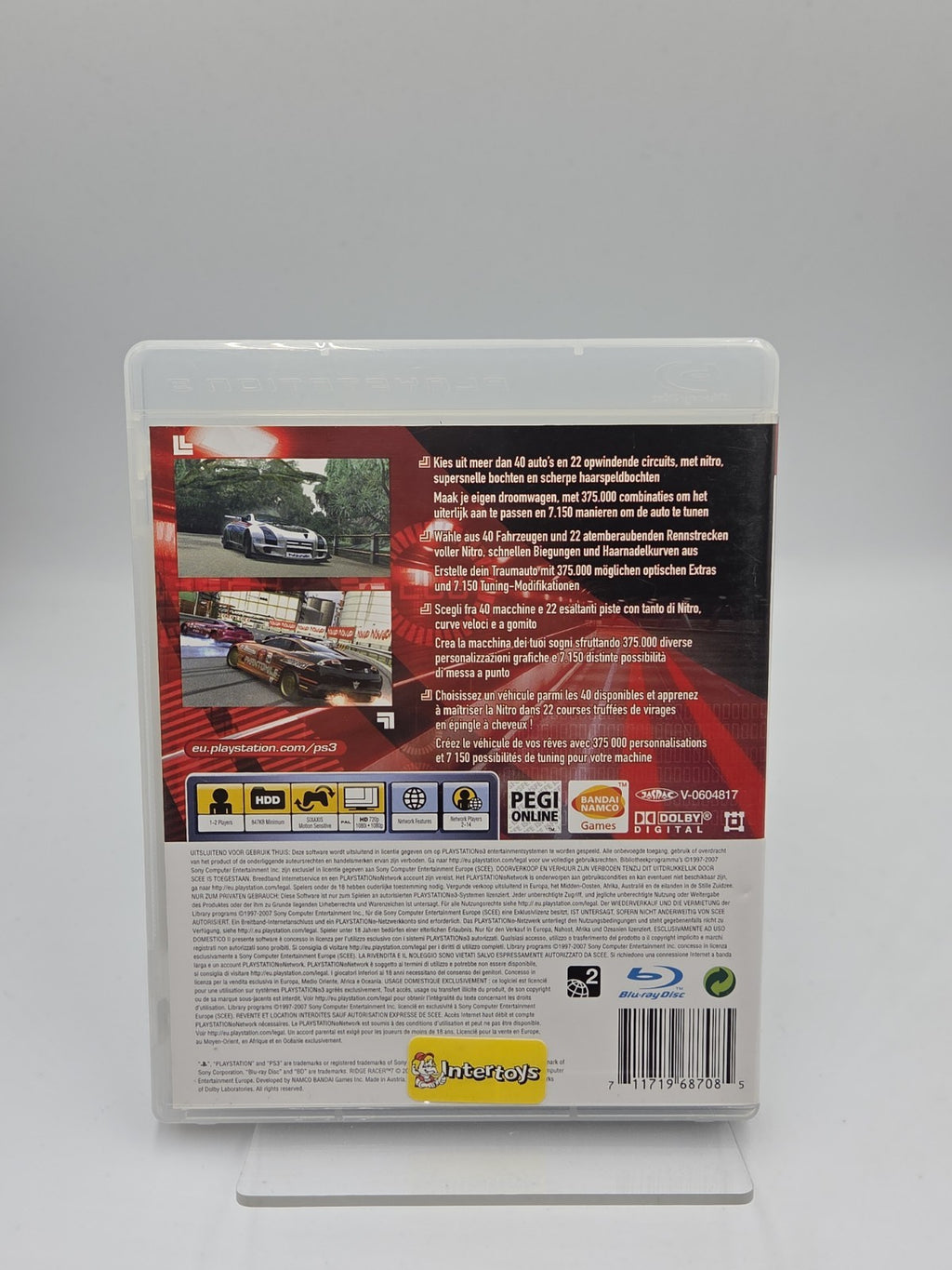 PS3 Playstation 3 Spiel Ridge Racer 7 mit OVP und Anleitung Multilingual