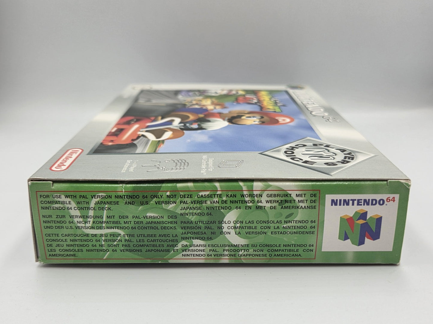 N64 Nintendo 64 Mario Kart 64 mit OVP und Anleitung EUR