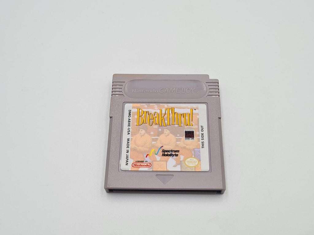 Nintendo Game Boy Classic BreakThru! mit OVP und Anleitung USA - T-Retro-Games 