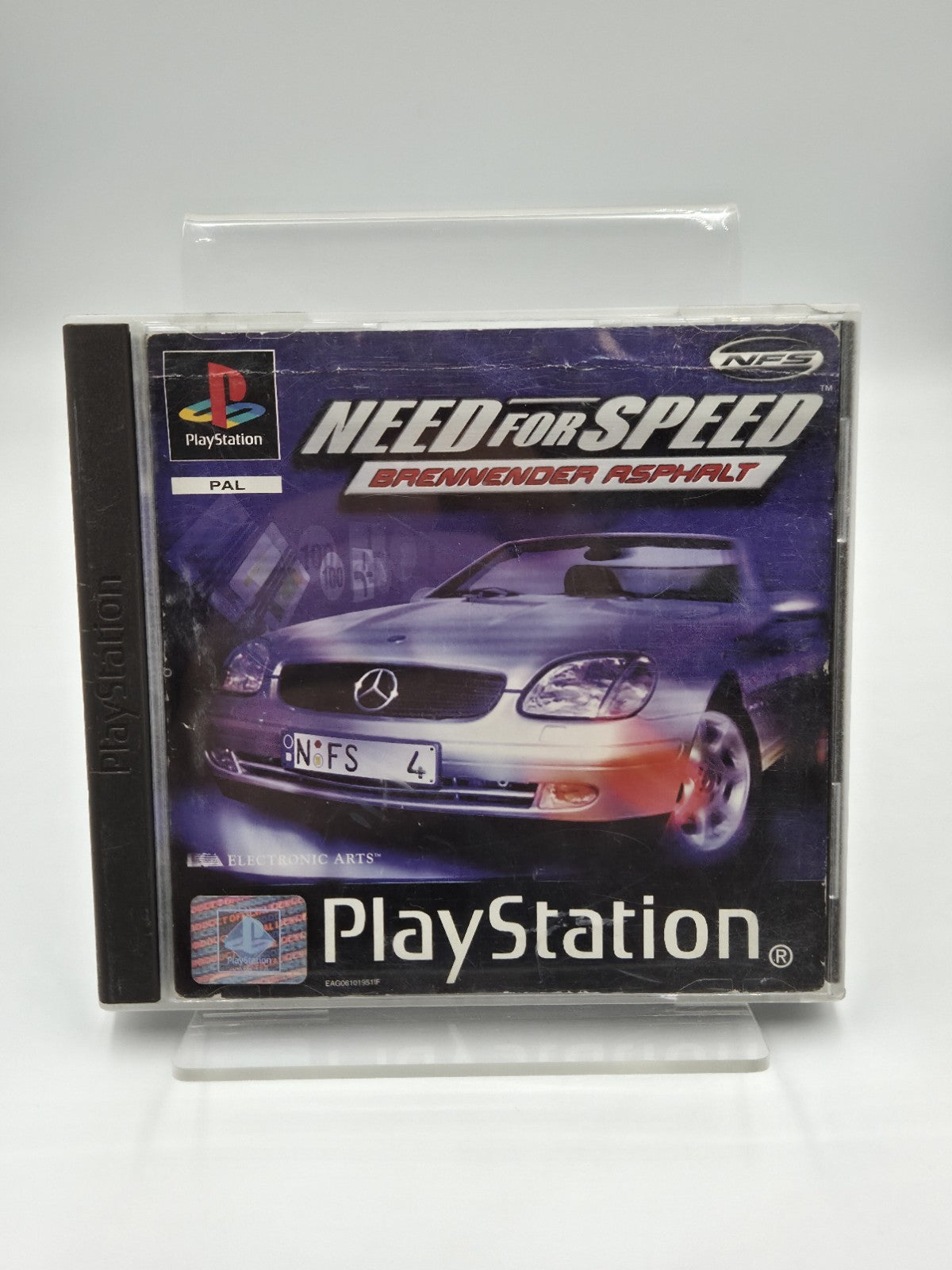 PS1  Spiel Need For Speed Brennender Asphalt mit OVP und Anleitung Deutsch