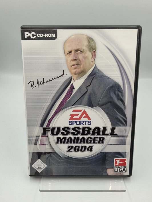 PC-CD Rom Spiel Fussball Manager 2004