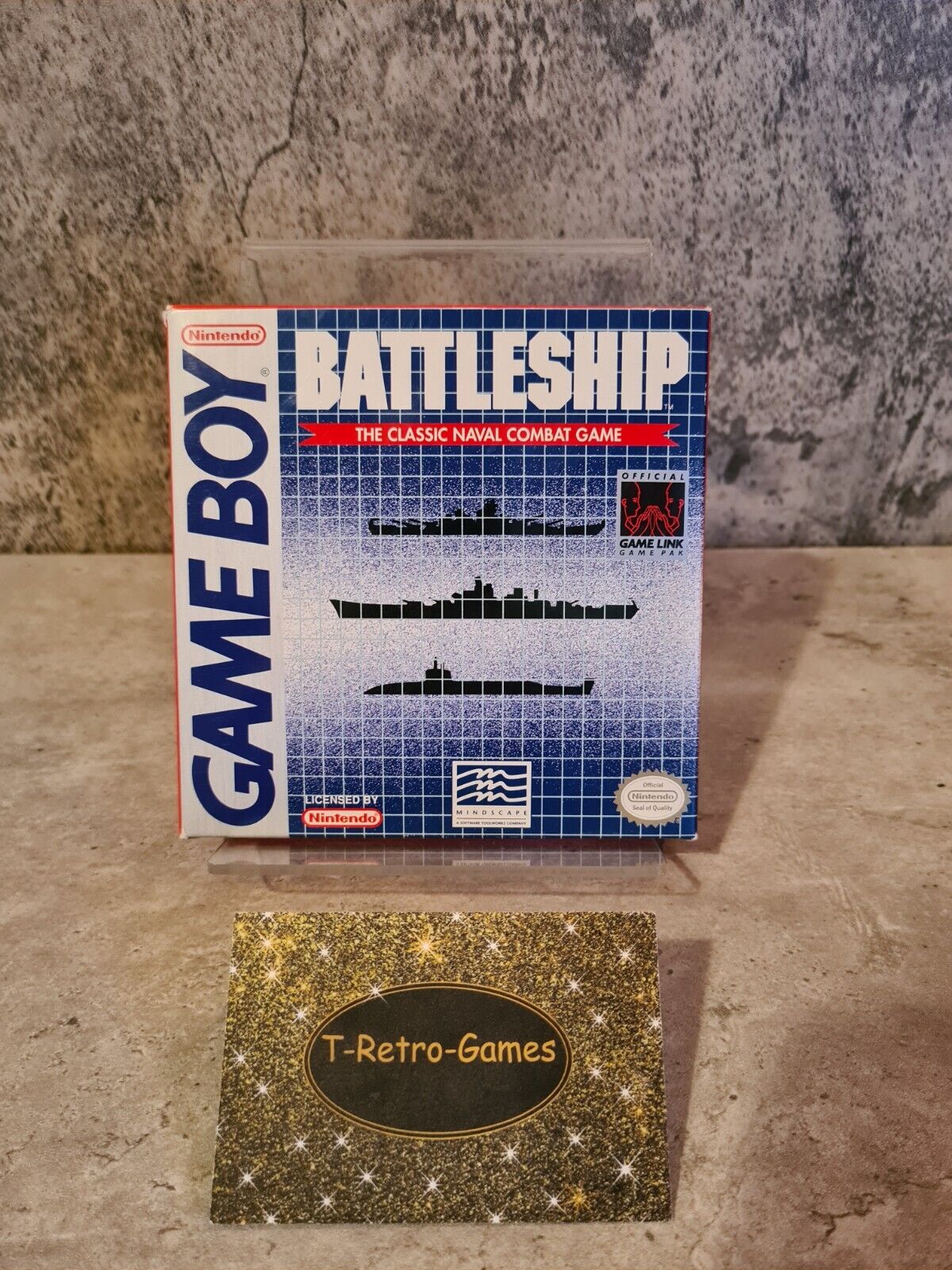 Nintendo Game Boy Classic Battleship mit OVP und Anleitung USA - T-Retro-Games 