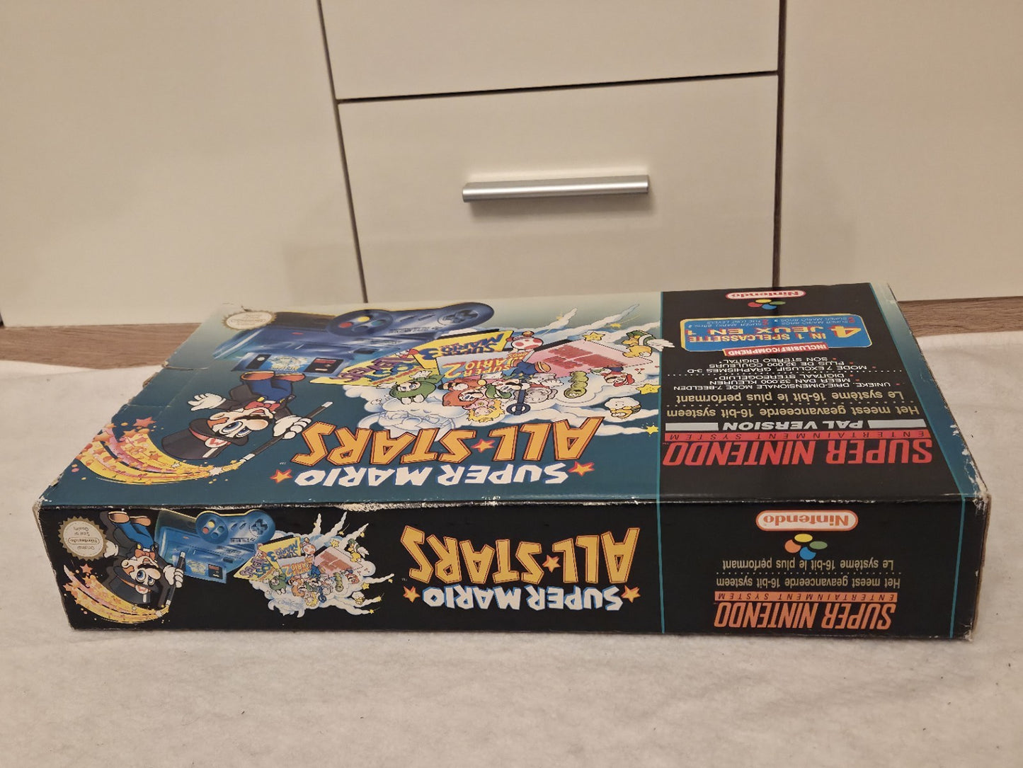 SNES Super Nintendo Super Mario Allstars Konsole Console FAH OVP