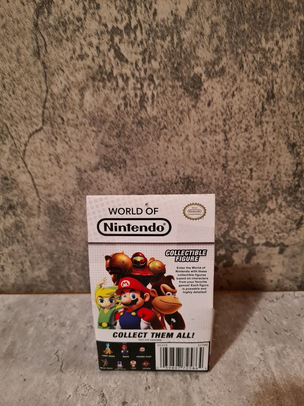 World of Nintendo Collectible Figur Figurine Super Mario Neu New Sealed - T-Retro-Games 