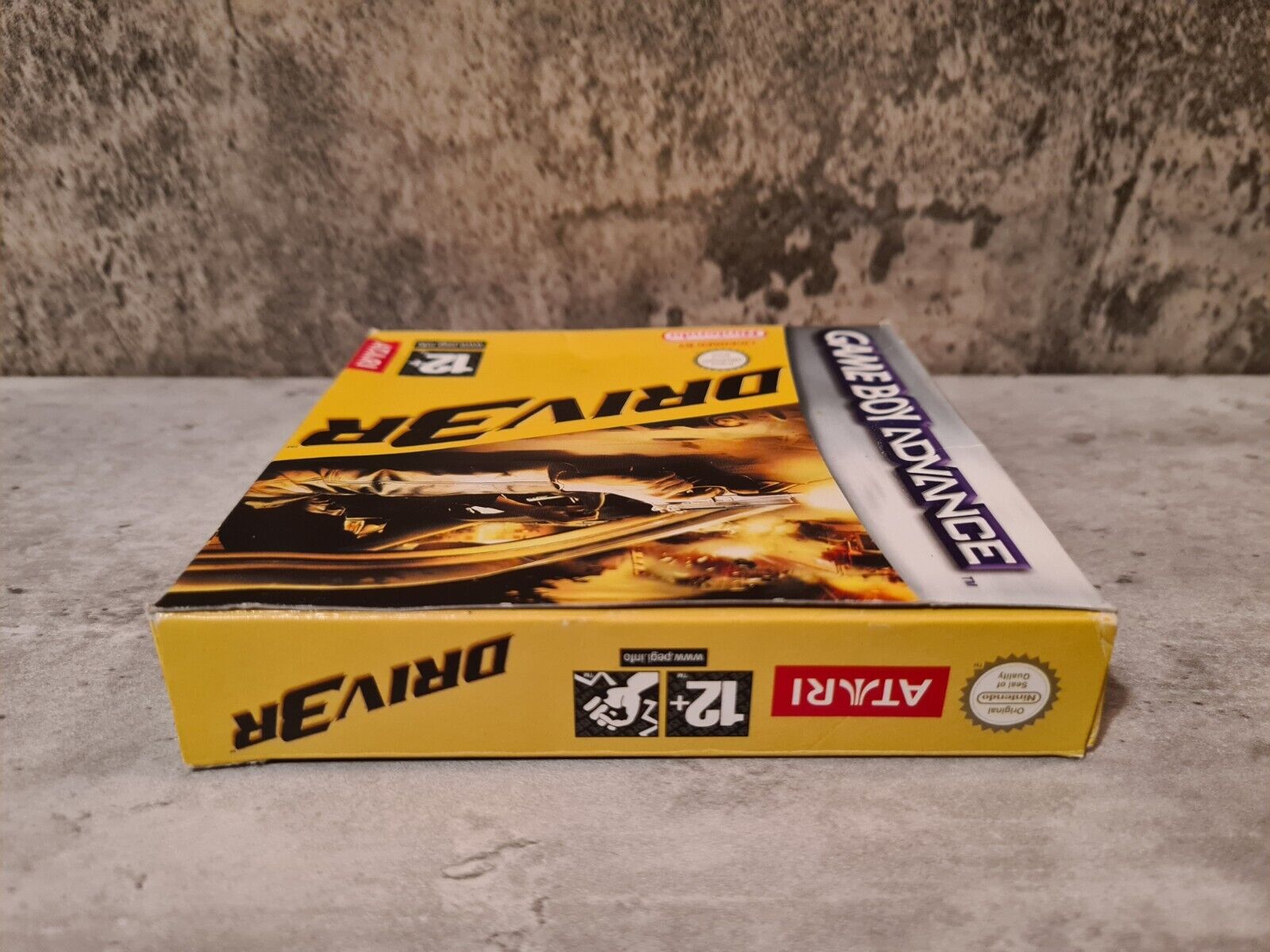Nintendo Gameboy Advance Driv3r mit OVP und Anleitung EUR - T-Retro-Games 