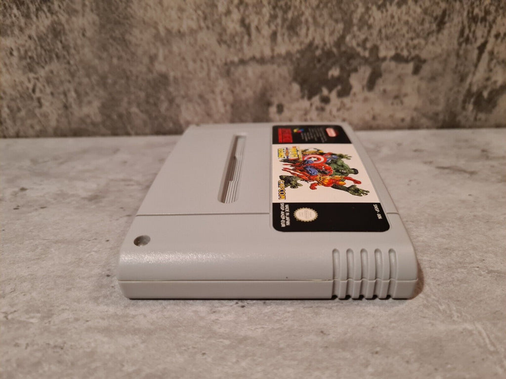 SNES Super Nintendo Marvel Super Heroes in War of The Gems Modul EUR - T-Retro-Games 