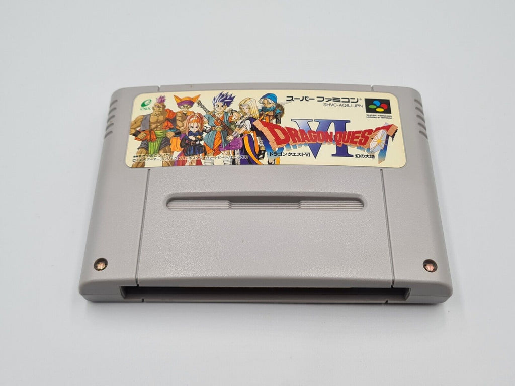 SFC Super Famicom Dragon Quest VI mit OVP und Anleitung Japan - T-Retro-Games 