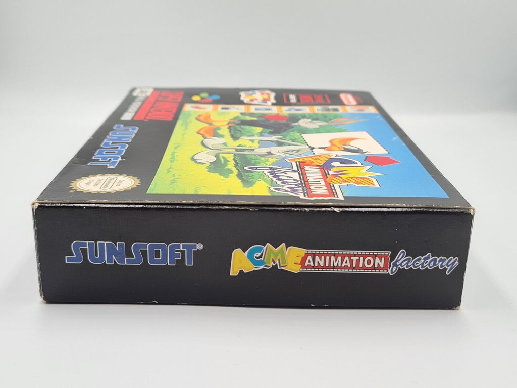 SNES Super Nintendo ACME Animation Factory mit OVP und Anleitung NOE - T-Retro-Games 