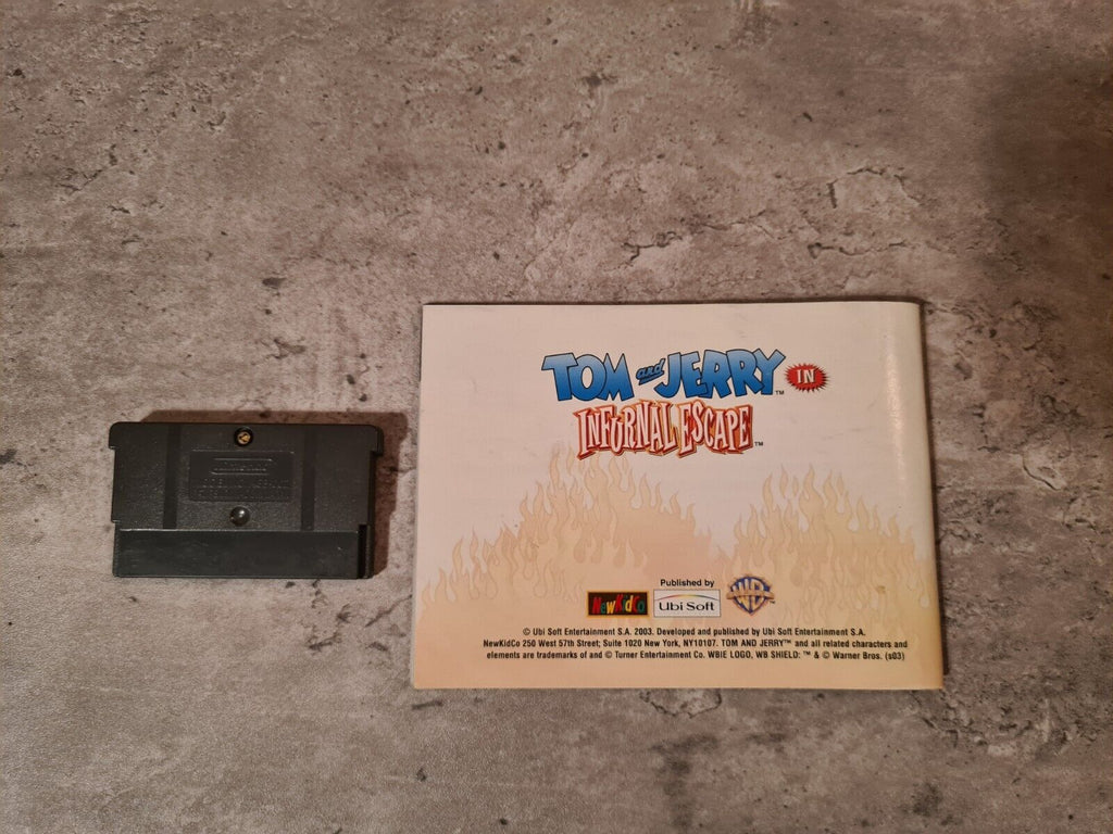 Gameboy Advance Tom and Jerry in Infurnal Escape mit OVP und Anleitung EUR - T-Retro-Games 