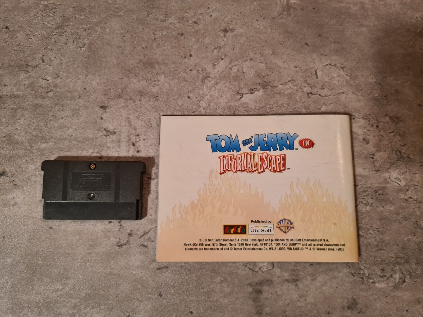 Gameboy Advance Tom and Jerry in Infurnal Escape mit OVP und Anleitung EUR - T-Retro-Games 