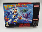 SNES Super Nintendo Mega Man X mit OVP und Anleitung NTSC USA
