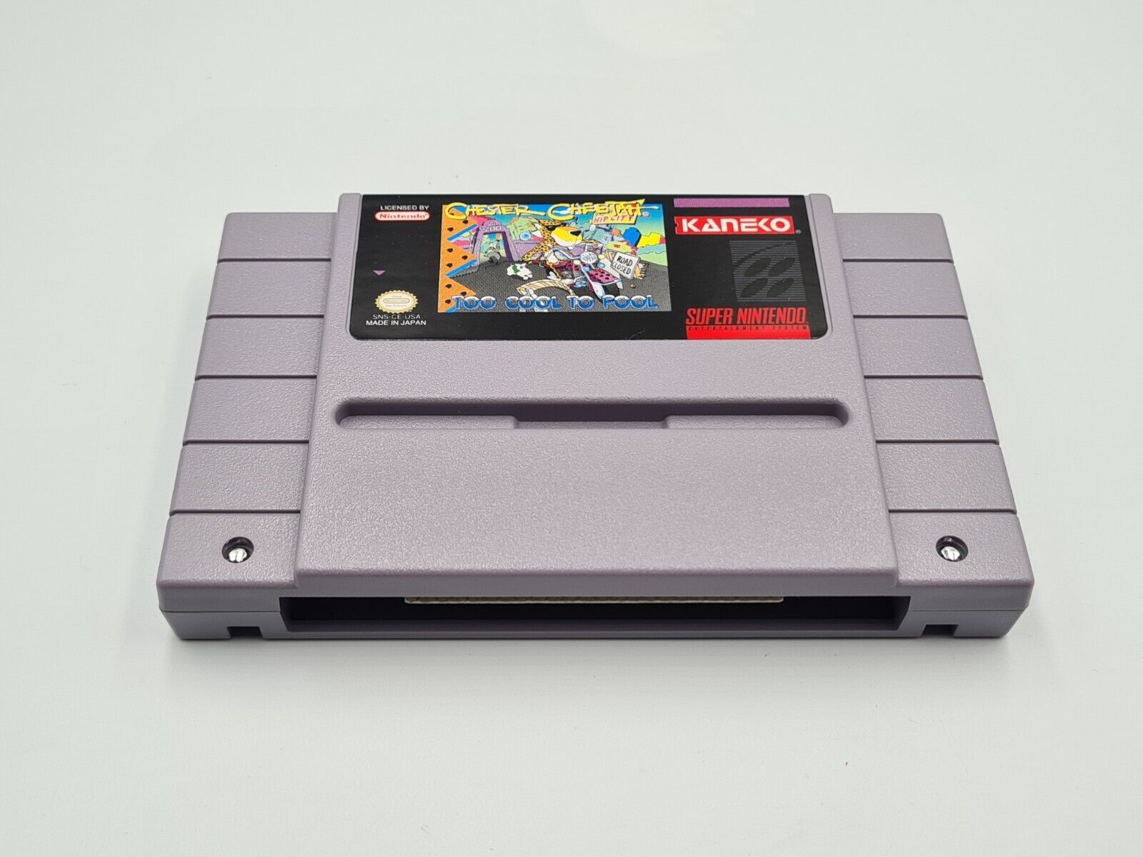 SNES Super Nintendo Chester Cheetah To Cool To Fool mit OVP +Anleitung NTSC USA - T-Retro-Games 