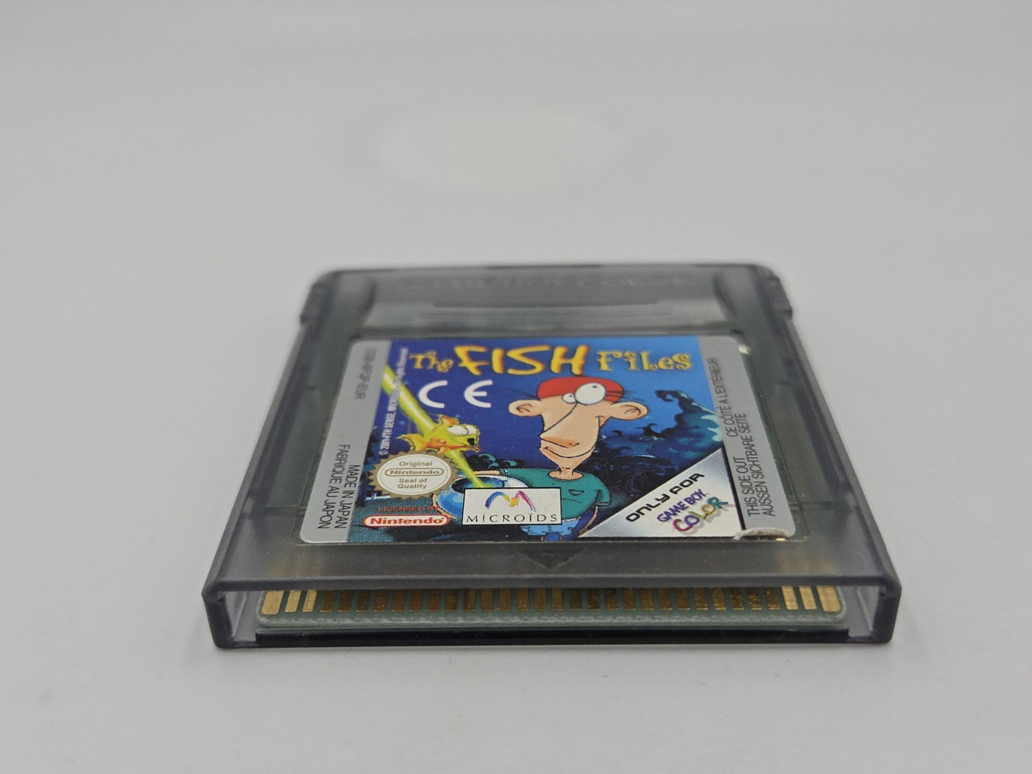 Nintendo Game Boy Color Spiel The Fish Files EUR Modul