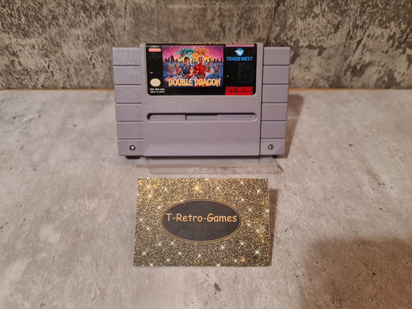SNES Super Nintendo Super Double Dragon NTSC USA Modul - T-Retro-Games 
