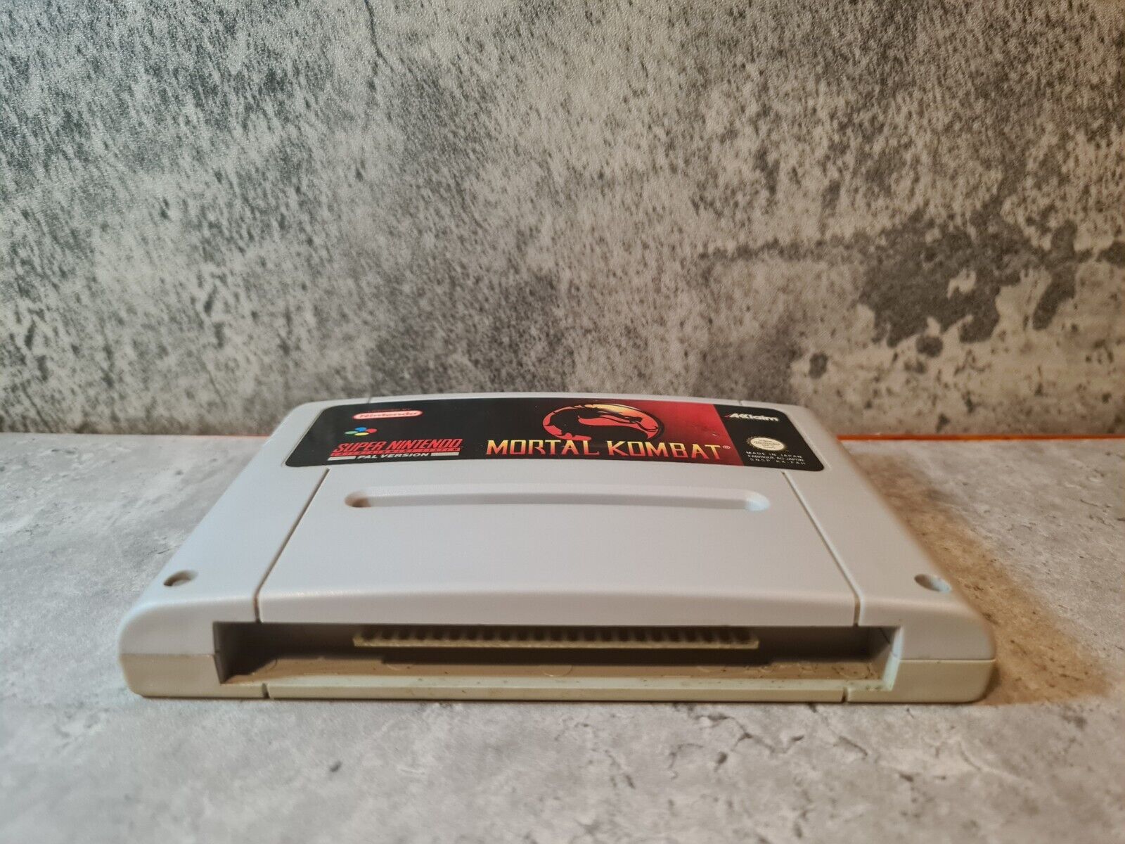 SNES Super Nintendo Mortal Kombat Modul FAH - T-Retro-Games 