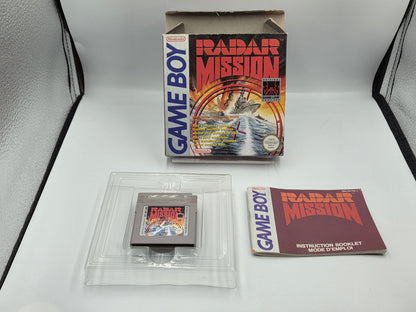 Nintendo Game Boy Classic Spiel Radar Mission mit OVP und Anleitung FAH