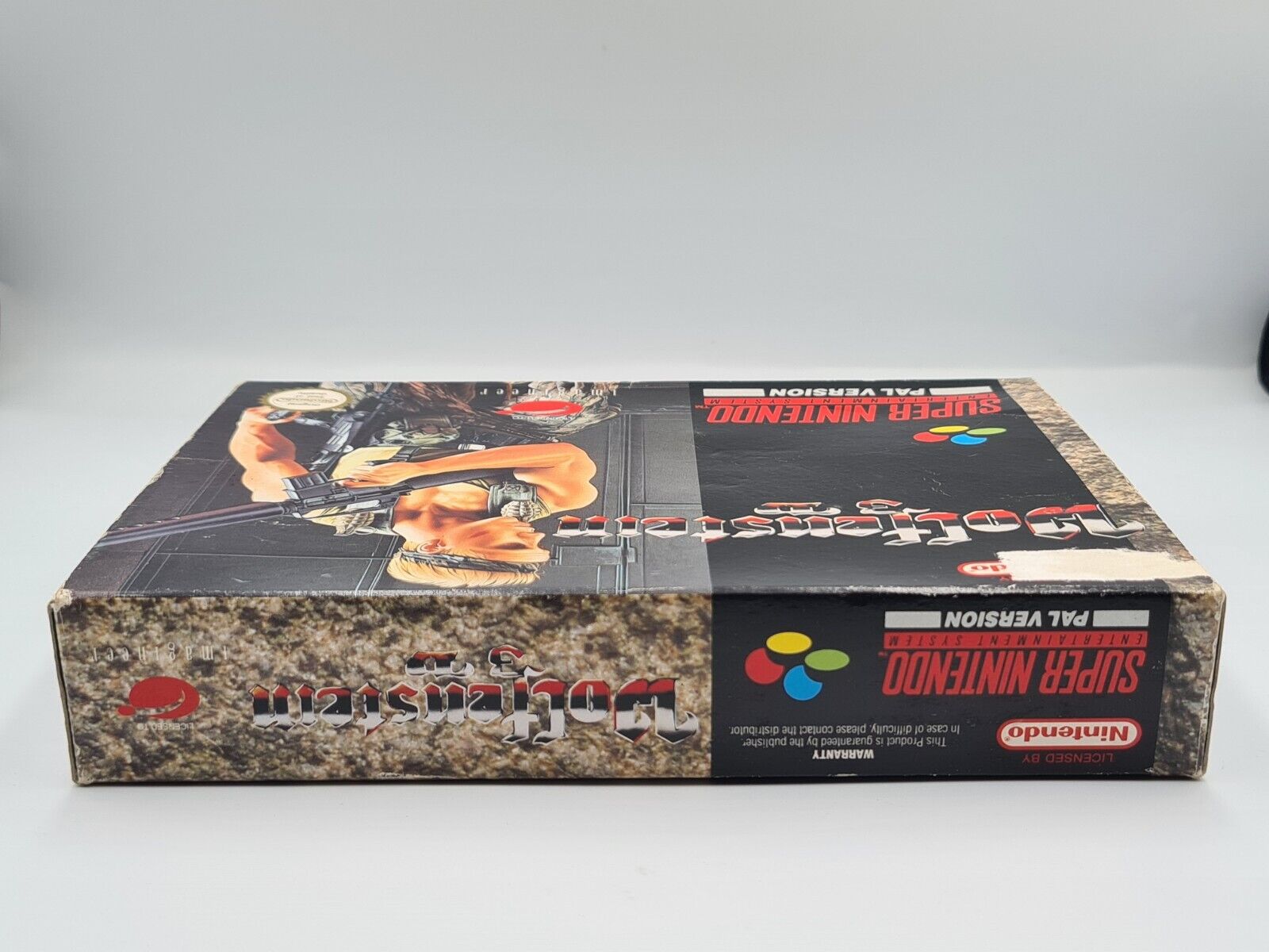 SNES Super Nintendo Wolfenstein 3D mit OVP und Anleitung FAH / UKV - T-Retro-Games 