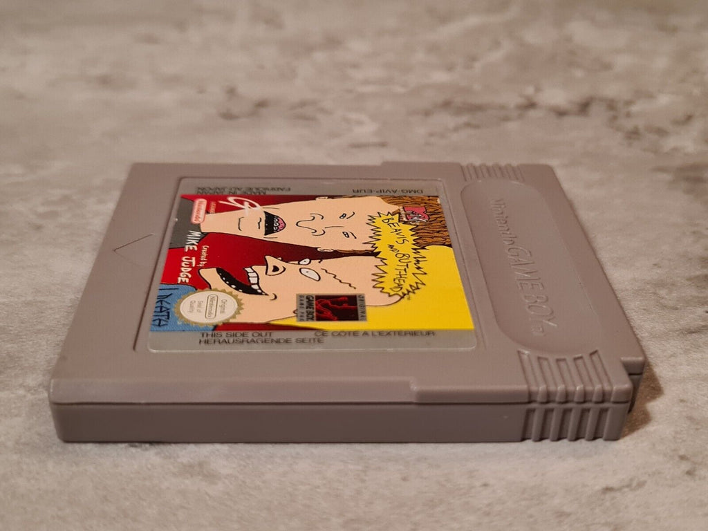 Nintendo Game Boy Classic Spiel Beavis and Butt-Head Modul EUR - T-Retro-Games 