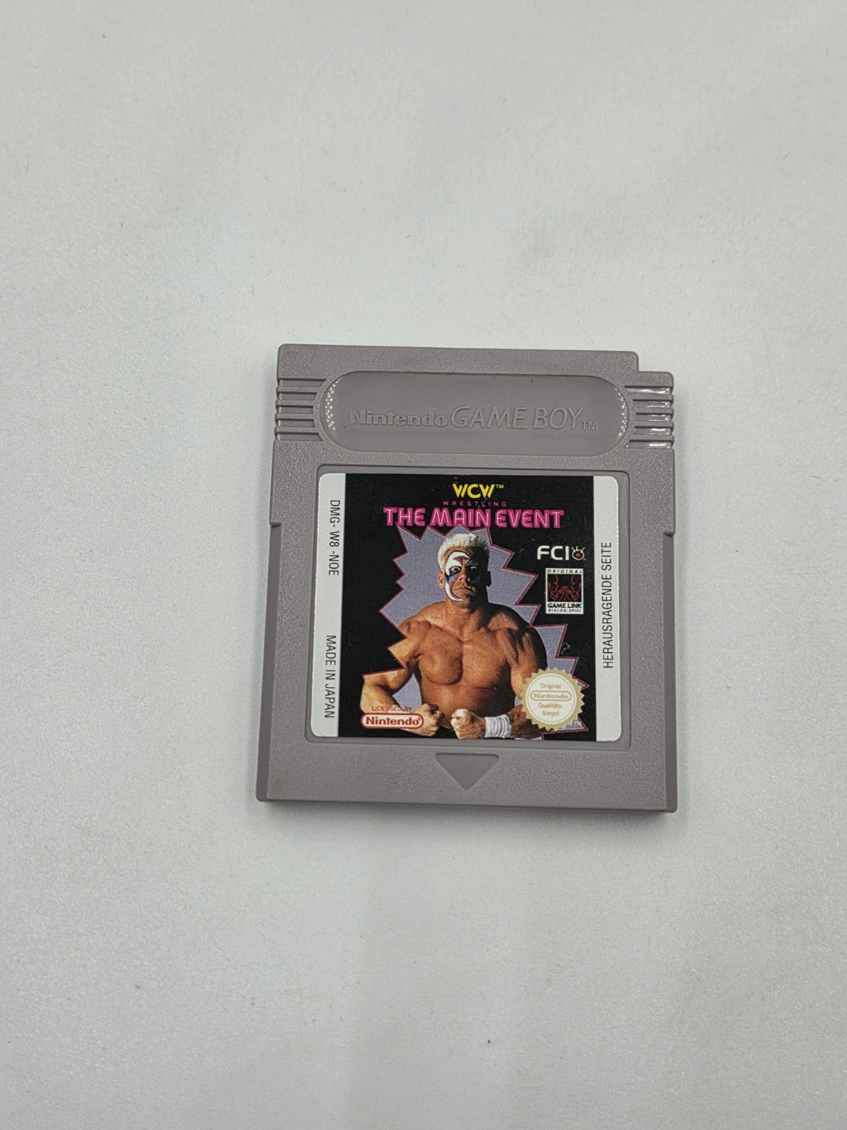 Nintendo Game Boy Classic Spiel WCW The Main Event mit OVP und Anleitung USA