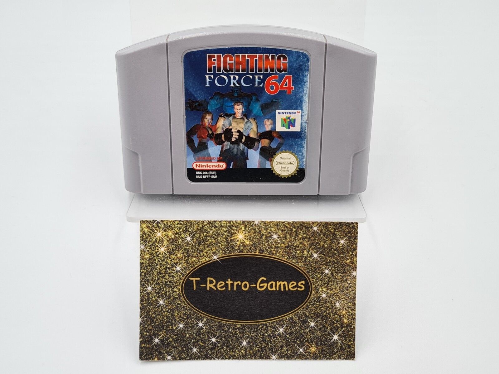 N64 Nintendo 64 Fighting Force 64 Modul EUR - T-Retro-Games 