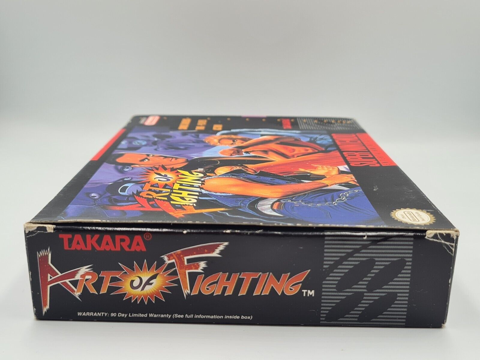 SNES Super Nintendo Art of Fighting mit OVP und Anleitung NTSC-USA - T-Retro-Games 
