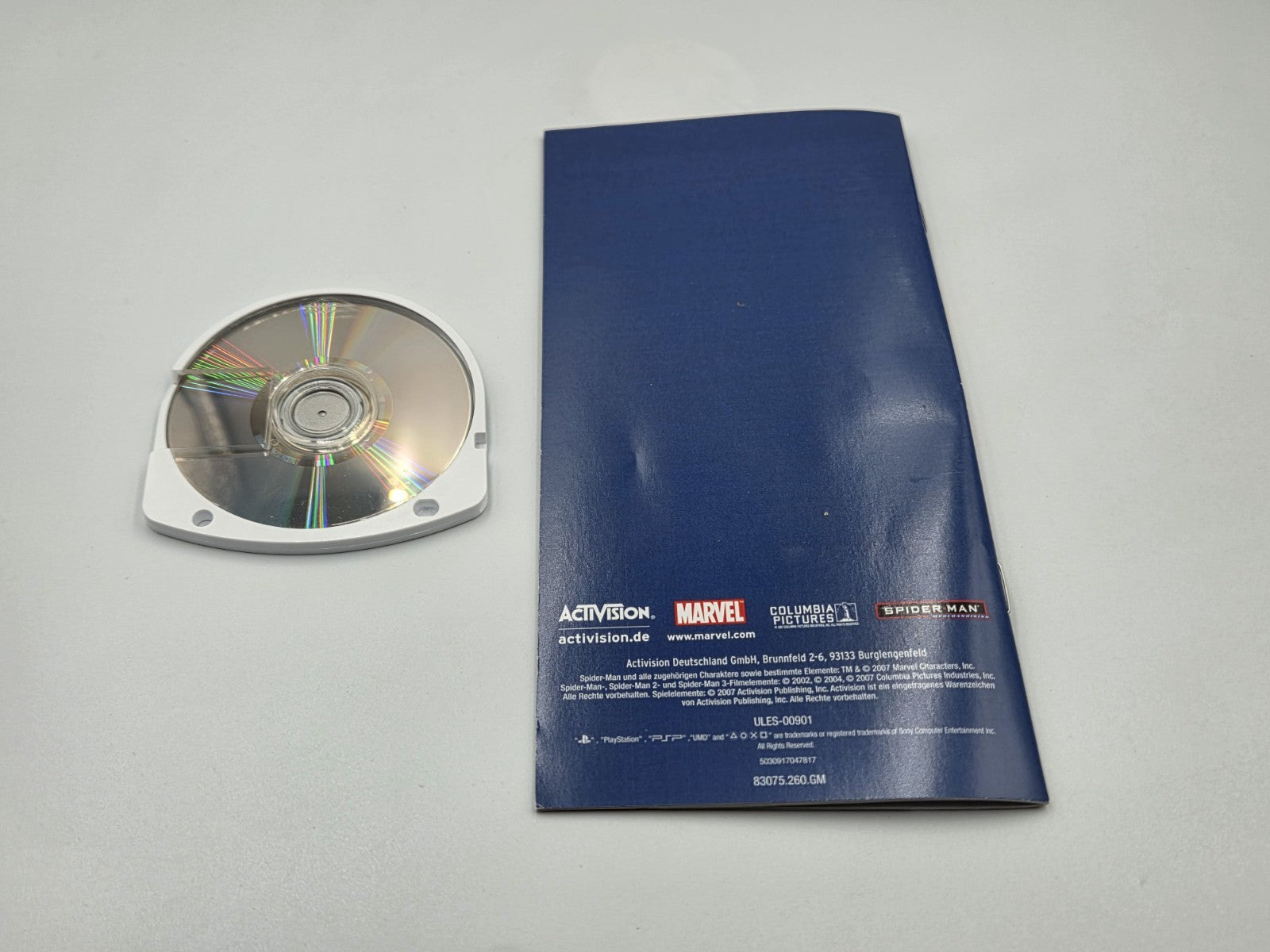 Sony PSP Spiel Spider-Man Freund oder Feind mit OVP und Anleitung Deutsch