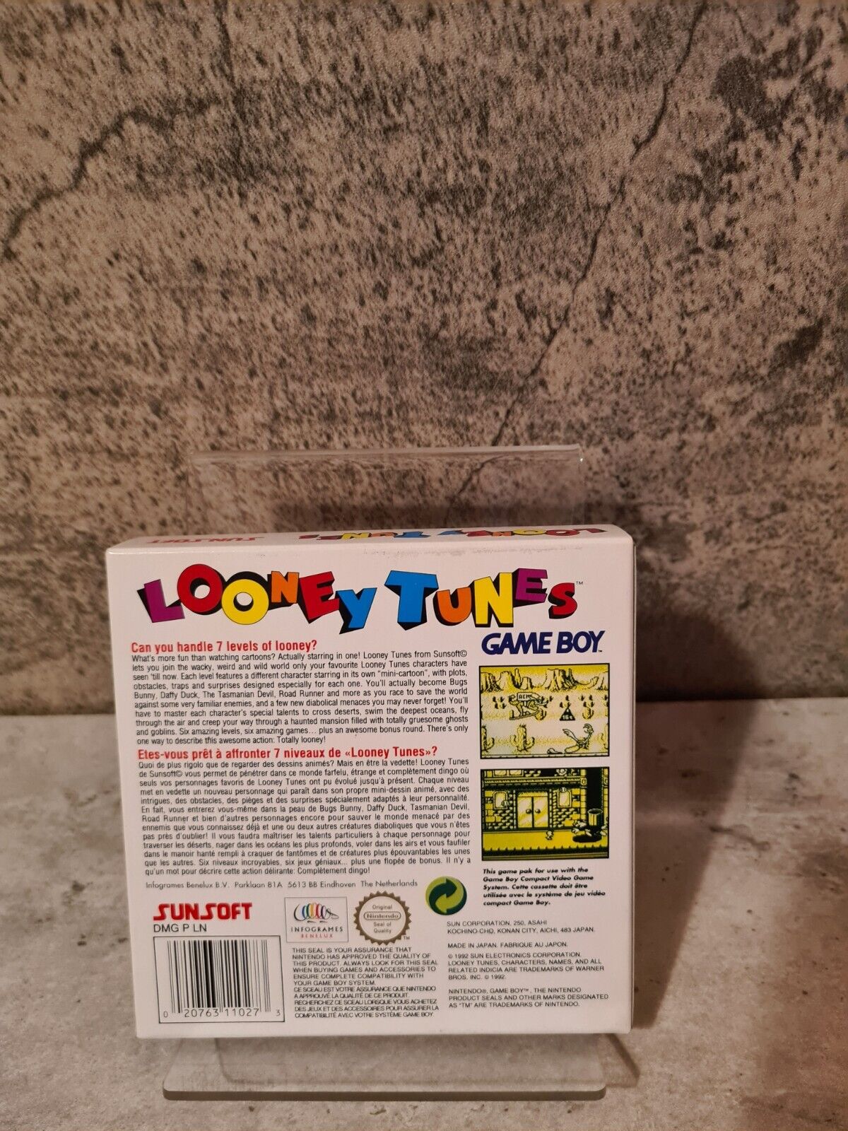 Nintendo Game Boy Classic Looney Tunes mit OVP und Anleitung EUR - T-Retro-Games 