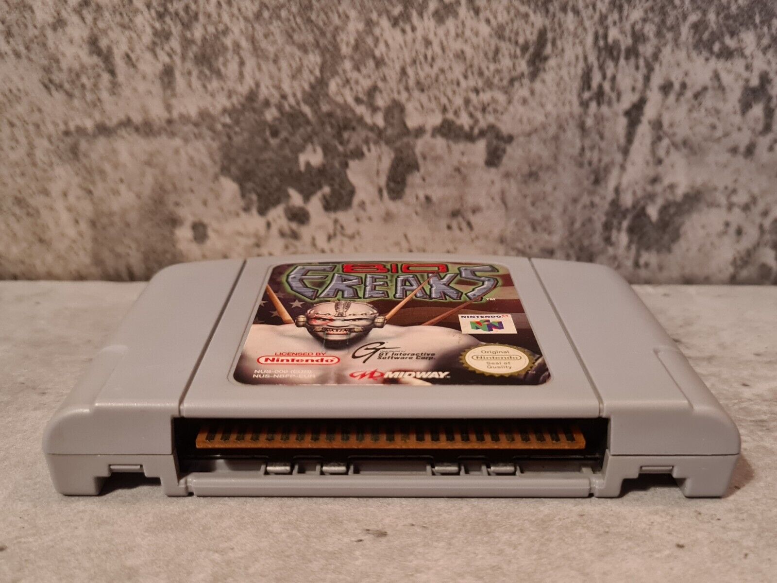 N64 Nintendo 64 Bio Freaks EUR Modul - T-Retro-Games 