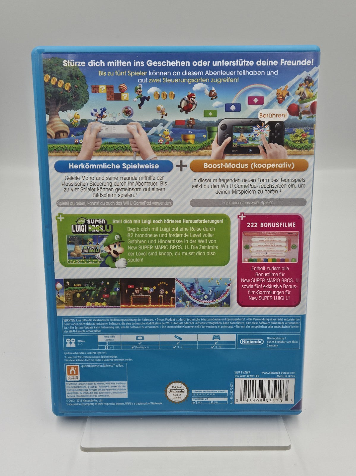 Nintendo Wii U Spiel New Super Mario Bros. U mit OVP