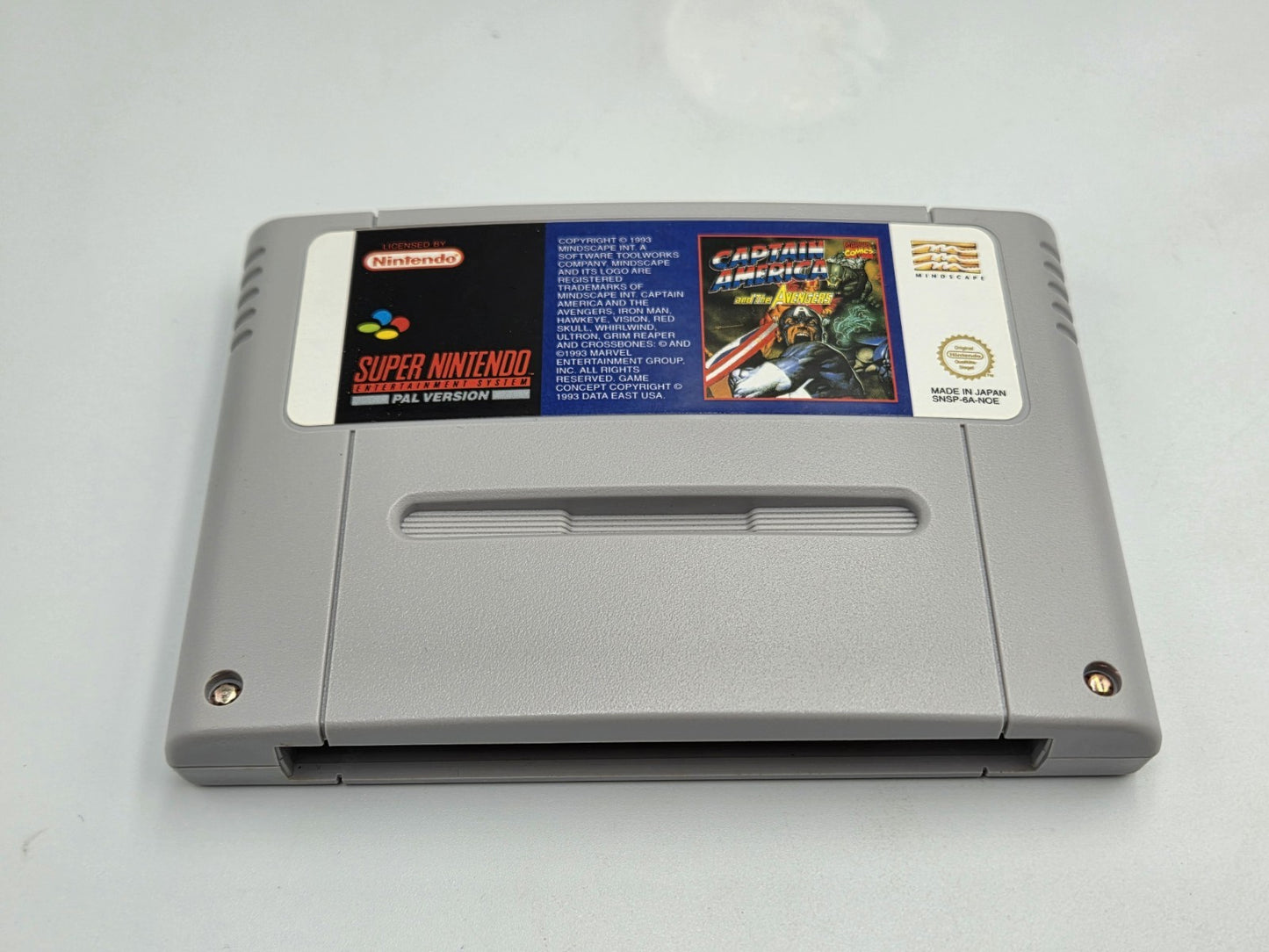 SNES Super Nintendo Captain America and The Avengers mit OVP und Anleitung EUR