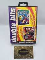Sega Mega Drive Double Hits 2 In 1 mit OVP und Anleitung - T-Retro-Games 
