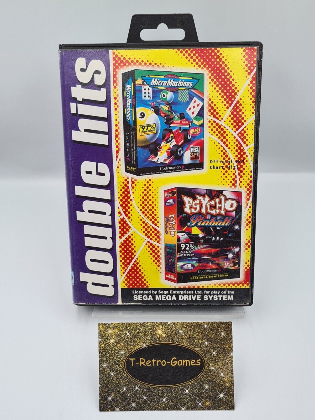Sega Mega Drive Double Hits 2 In 1 mit OVP und Anleitung - T-Retro-Games 